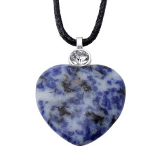 Halsband - Hjärta (Sodalite)